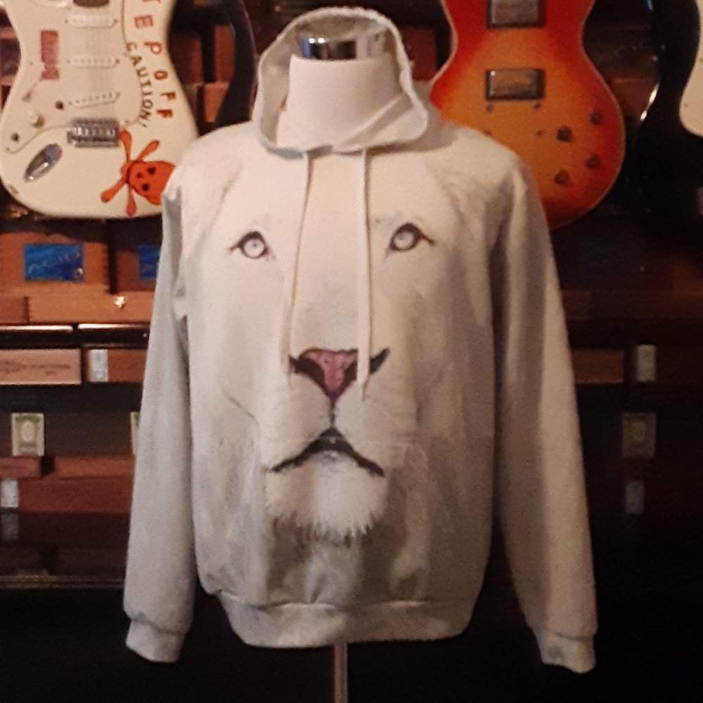 HOODIE JACKET WITH LION